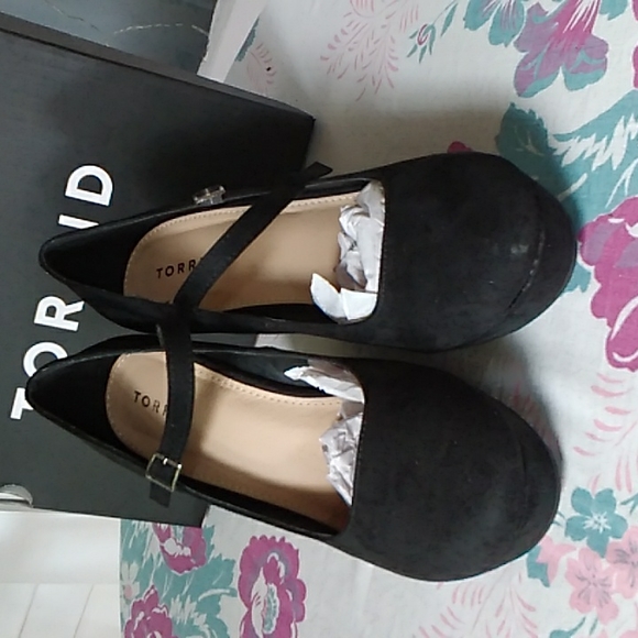 torrid Shoes - Torrid Black MaryJane Wedges